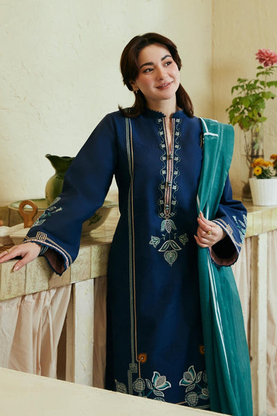 COCO PREMIUM LAWN 3pc Embroided Designer suit D-562