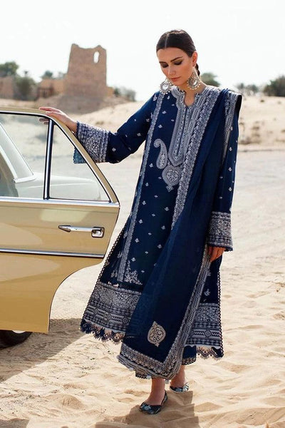 PREMIUM Lawn 3pc Embroiderd Designer suit D-507